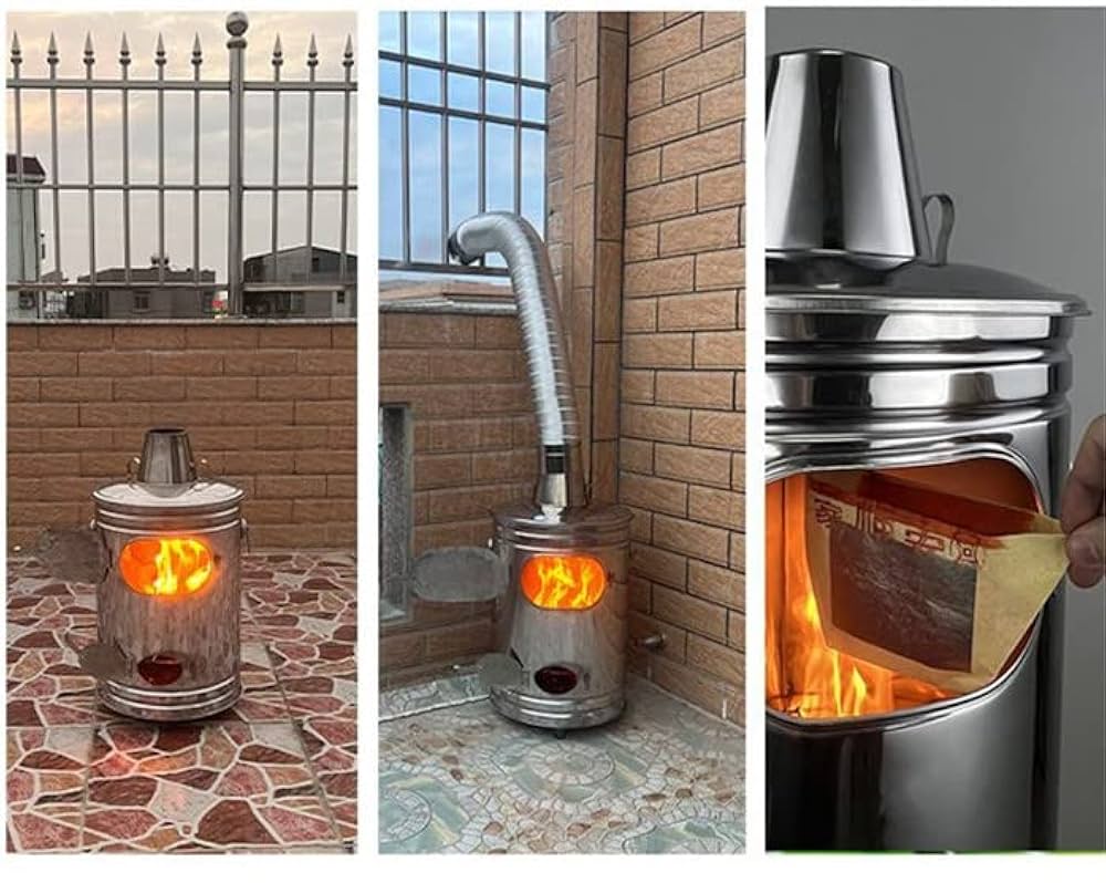 千葉 ステンレス ドラム缶 SUS 焼却炉に！ ゴミ 薪ストーブ